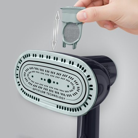 Aparat de calcat vertical cu abur Tefal AeroSteam S DT9314E0, 1300 W, abur variabil 0 - 20 g/min, aspirare 360°, 3 moduri, recipient apa 150 ml, auto [6]