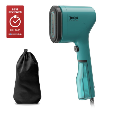 Aparat de calcat vertical cu abur Tefal Pure Pop DT2024E1, 1300 W, abur variabil pana la 20g/min, recipient apa 70 ml, incalzire rapida 15 sec,  [1]