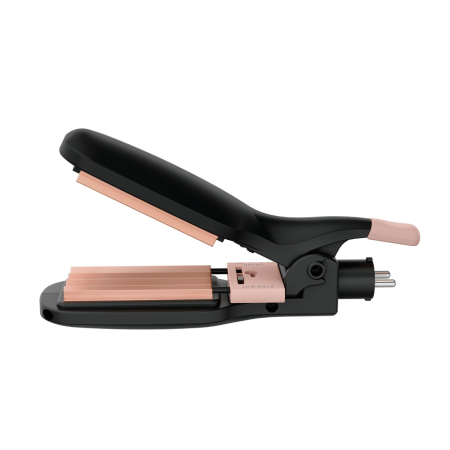Aparat de coafat Rowenta Infinite Looks 14 în 1 CF4231F0, învelis Ceramic, accesoriu conic pentru bucle, perie rotunda, negru&portocaliu [2]