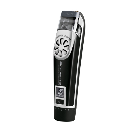 Aparat de tuns barba Rowenta Air Force Precision TN4851F0, autonomie 45 minute, lame cu invelis de titan, 8500 rpm, ecran LCD, sistem Soft Contour, ne [2]