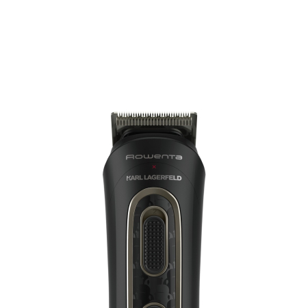 Aparat de tuns multifunctional Rowenta x Karl Lagerfeld Trim & Style 12 in 1 TN911LF0, Tehnologia Wet & Dry, autonomie pana la 120 minute [9]