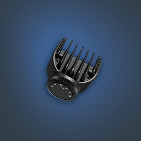Aparat de tuns multifunctional Rowenta X Series 900 19 in 1 TN9730E0, autonomie 360 minute, 8000 RPM, 7 piepteni, tehnologie Wet & Dry, incarcare rapida, lame din inox, geanta pentru depozitare, negru [6]