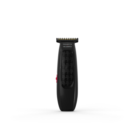 Aparat de tuns parul Rowenta x Karl Lagerfeld Perfect Line TN182LF0, lame inox, 6 piepteni, 5200 rpm, negru [6]