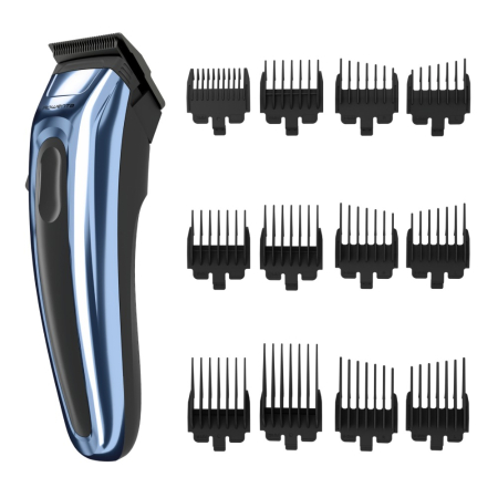 Aparat de tuns Rowenta Barber Experience TN1551E0, lame inox, 6500 rpm, autonomie 150 minute, 0.6 - 26.5 mm, cablu alimentare 1.8 m, albastru & negru [1]