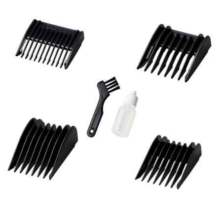 Aparat de tuns Rowenta Driver TN1601F1, 4 piepteni 3-6-9-12 mm, 3 micro-setari de precizie, negru & alb [4]