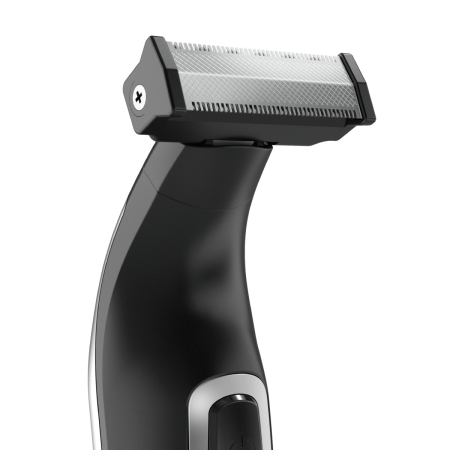 Aparat hibrid de tuns, conturat si barbierit Rowenta Forever Sharp TN6000F5, wet&dry, lame inox cu tehnologie de autoascutire, 3 piepteni, negru [9]