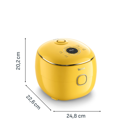 Aparat multifunctional de gatit orez Tefal Pop RK5352E0, 350 W, capacitate 0.7 L, 8 programe, tehnologie digitala, functie mentinere la cald, design c [18]