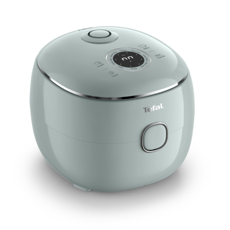 Aparat multifunctional de gatit orez Tefal Pop RK5354E0, 350 W, capacitate 0.7 L, 8 programe, tehnologie digitala, functie mentinere la cald, verde [14]