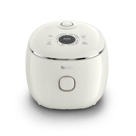 Electrocasnice - Aparat multifunctional de gatit orez Tefal Pop RK535AE0, 350 W, capacitate 0.7 L, 8 programe, tehnologie digitala, functie mentinere la cald, design c