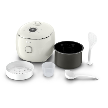 Aparat multifunctional de gatit orez Tefal Pop RK535AE0, 350 W, capacitate 0.7 L, 8 programe, tehnologie digitala, functie mentinere la cald, design c [14]