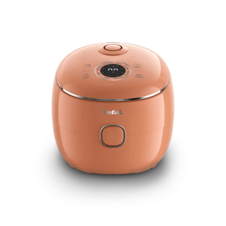 Multicooker - Aparat multifunctional de gatit orez Tefal Pop RK535TE0, 350 W, capacitate 0.7 L, 8 programe, tehnologie digitala, functie mentinere la cald, design c