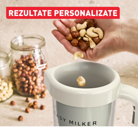 Aparat pentru preparat lapte vegetal Tefal Easy Milker VZ700AE0, 1 L, baza detasabila, crem [6]