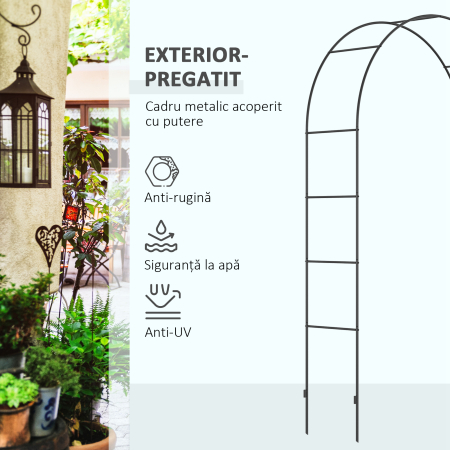  Arc pentru Trandafiri Cataratori din Metal [5]