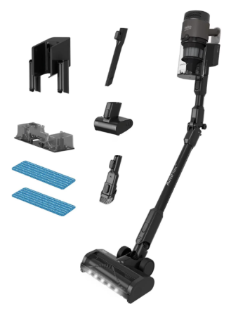 Aspiratoare - Aspirator Beko PowerClean 2.0 VRT86325VI, 450W, autonomie 60 min, ActiFlex, Functie de spalare, , Mini perie electrica