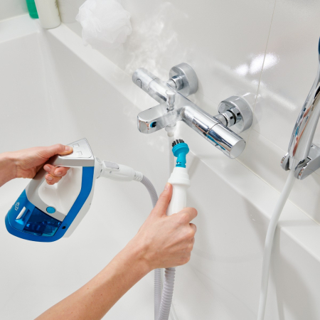 Aspirator cu abur Rowenta Clean & Steam Multi RY8544WH, 1700 W, autonomie abur 30 min, reglaj abur eco/max, accesoriu pentru ferestre, recipient praf 0.5 L, recipient apa 0.4L, alb [7]