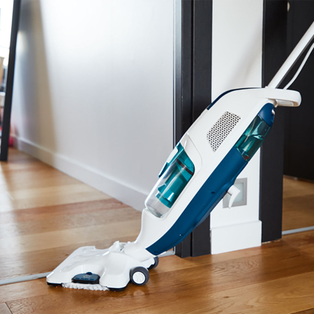 Aspirator cu abur Rowenta Clean & Steam Revolution RY7757WH, 1500W, autonomie abur până la 30 min, recipient praf 0.3L, recipient apă 0.47L, difuzo [5]