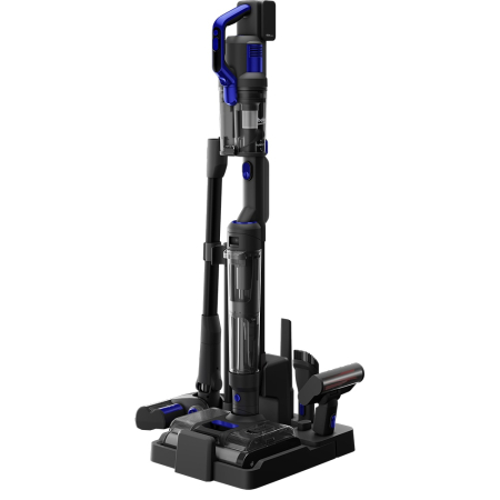 Aspirator cu aspirare umeda si uscata BEKO 3in1 Wet&Dry VRW90421VD, 0.4l, 21.6V, autonomie max 60 min, functie auto-curatare, negru-albastru [1]