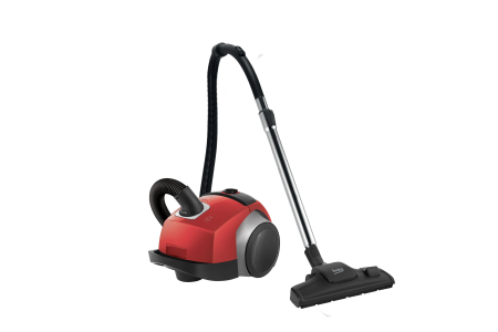Aspiratoare - Aspirator cu Sac BEKO PerformCyclone VCC44401AR, 1.8l, 750W, 73dB, Rosu-Negru