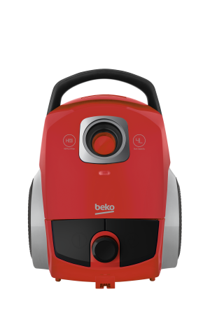Aspirator cu Sac BEKO PerformCyclone VCC44401AR, 1.8l, 750W, 73dB, Rosu-Negru [1]
