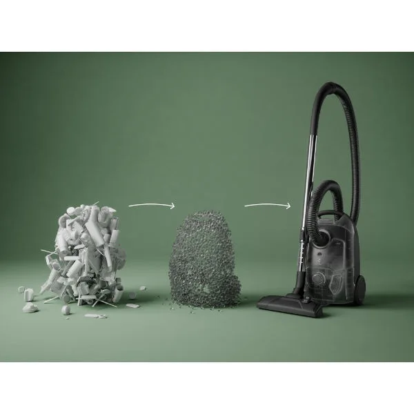 Aspirator cu sac Electrolux EB31C1UG, 300, tip aspirare uscata, tip alimentare retea, tip suprafata universal, gri [10]