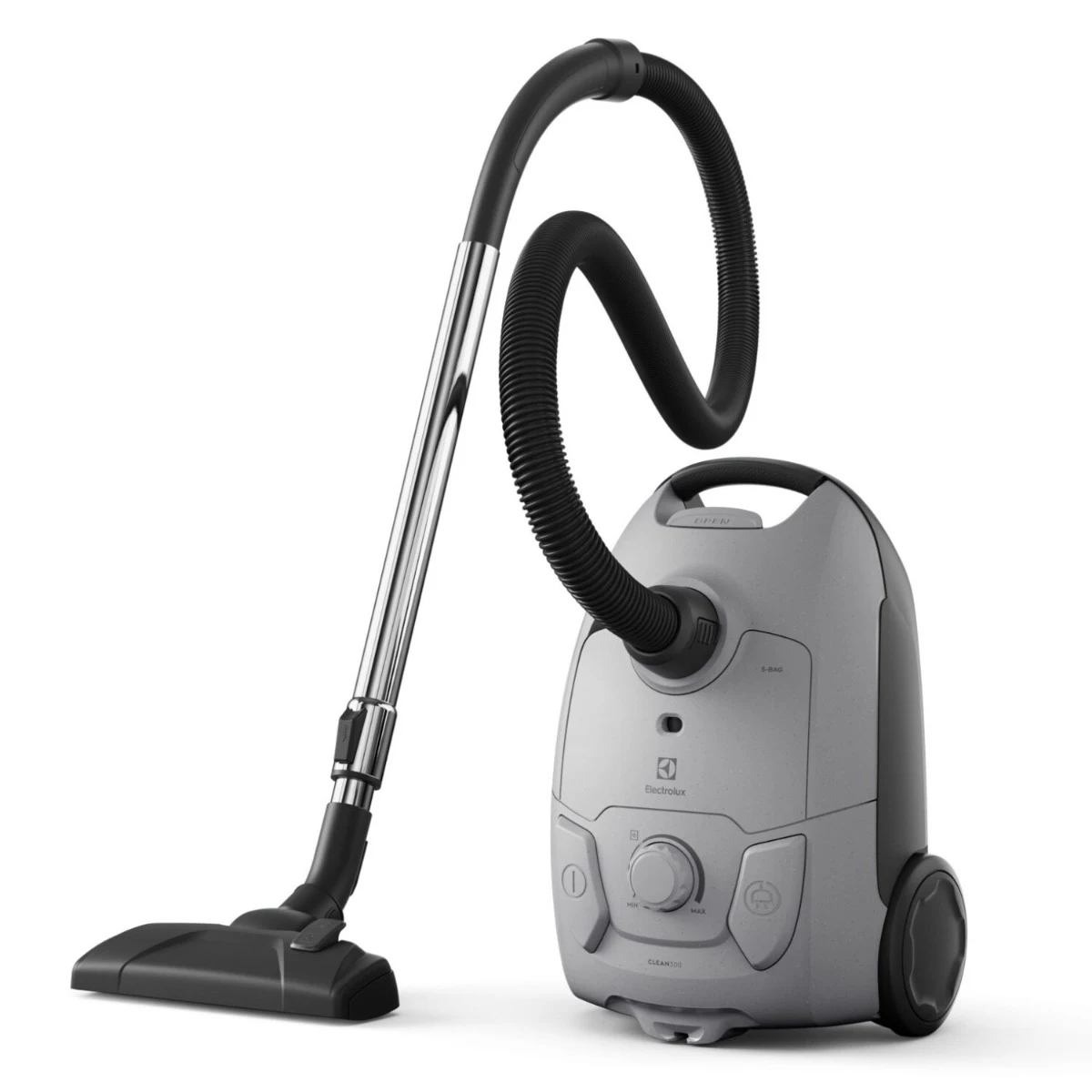Electrocasnice - Aspirator cu sac Electrolux EB31C1UG, 300, tip aspirare uscata, tip alimentare retea, tip suprafata universal, gri