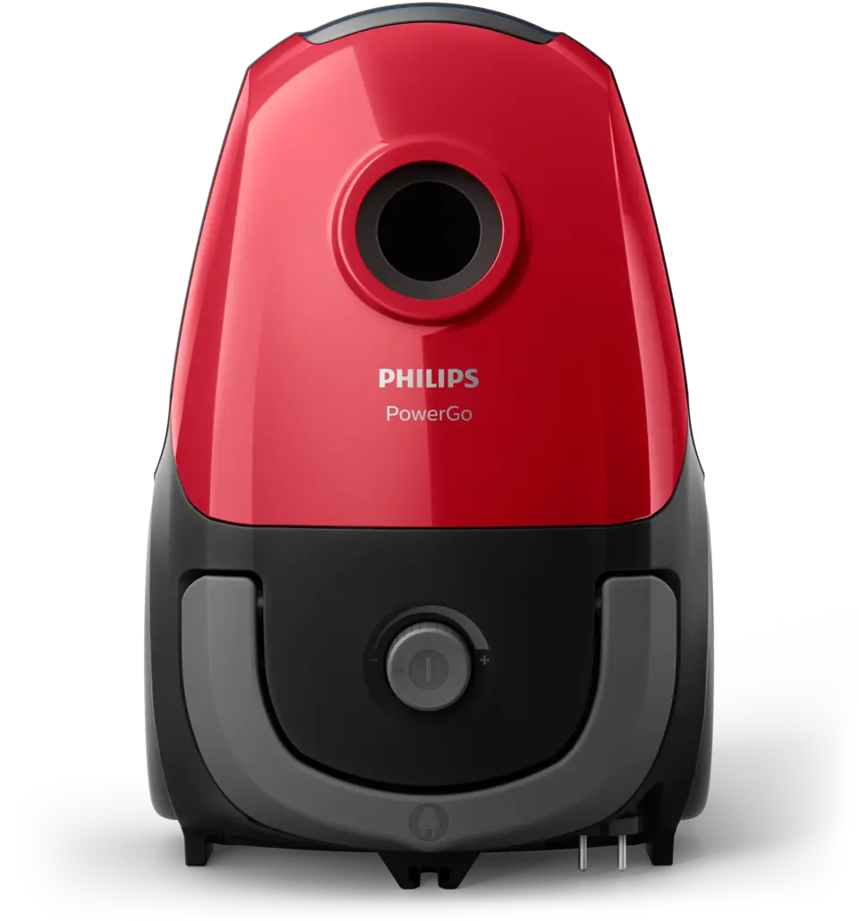 Aspirator cu sac Philips FC8243/09, PowerGo, tip aspirare uscata, tip alimentare retea, tip suprafata universal, rosu [2]