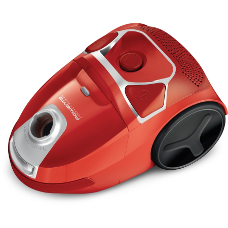 Aspirator cu sac Rowenta Compact Power parquet RO3953EA, 900W, Clasa A, Tub telescopic din metal, Sac Hygiene+, Rosu [9]