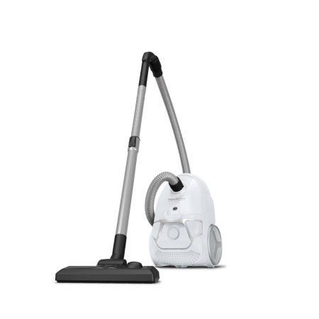 Aspirator cu sac Rowenta Compact Power RO3927EA, 750W, filtrare 2 nivele 99.98%, recipient sac 3L, raza de operare 8.8m, alb [1]