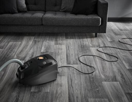 Aspirator cu sac Rowenta Green Force Effitech Total Clean RO6189EA, 400W, 3 niveluri de filtrare, lungime cablu 8.4m, recipient praf 4.5L, perie EasyBrush, indicator umplere sac, Negru [4]