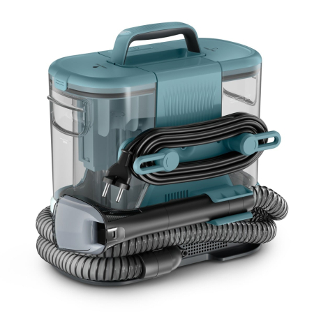Aspirator cu spalare Rowenta Clean IT Compact IN3021F0, 400W, rezervor apa & detergent 1.4L, rezervor apa murdara 0.85L, functie autocuratare, accesoriu spatii inguste, detergent inclus, verde [6]
