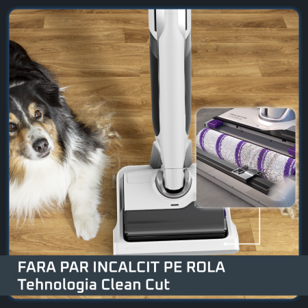Aspirator cu spalare Rowenta X-Clean 12 GZ7267E0, 230 W, 550 RPM, 21.000 Pa, pana la 65 min autonomie, afisaj LED, aspirare umeda si uscata, functie a [14]