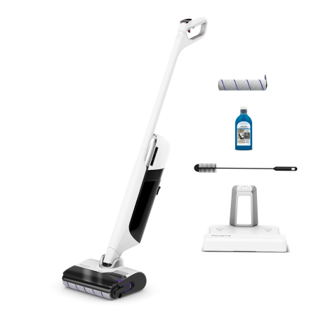 Electrocasnice - Aspirator cu spalare Rowenta X-Clean 12 GZ7267E0, 230 W, 550 RPM, 21.000 Pa, pana la 65 min autonomie, afisaj LED, aspirare umeda si uscata, functie a