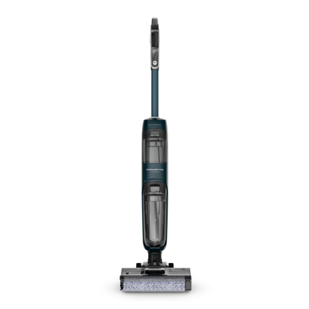 Aspirator cu spalare Rowenta X-Clean 2 GZ2251E0, 120W, 440 RPM, pana la 35 min autonomie, ecran LED, panou de control, verde & negru [8]