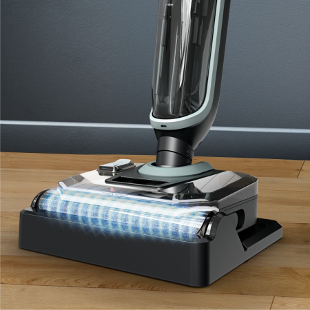 Aspirator cu spalare Rowenta X-Clean 3 GZ4012E0, 500 RPM, pana la 30 min autonomie, aspirare umeda si uscata, 2 moduri, design flexibil 180°, ilumina [10]