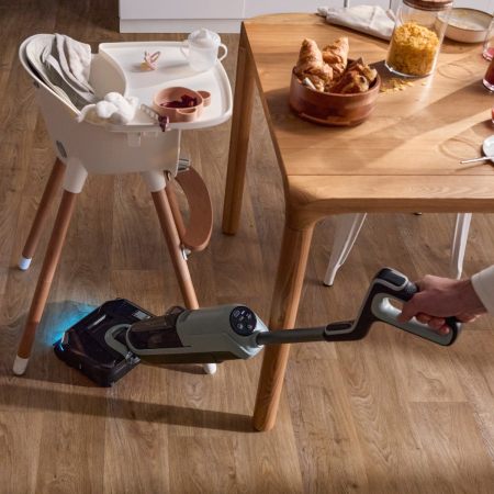 Aspirator cu spalare Rowenta X-Clean 3 GZ4012E0, 500 RPM, pana la 30 min autonomie, aspirare umeda si uscata, 2 moduri, design flexibil 180°, ilumina [6]
