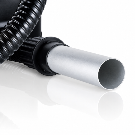 Aspirator de cenusa HAEGER FIREPLACE 18, 800 W,  Capacitate 18 L, Filtru HEPA ignifug, Duza din aluminiu 23 cm, Furtun metalic 1 m, Pentru Sobe, Cazane pe peleti sau lemne, Seminee, Negru [7]