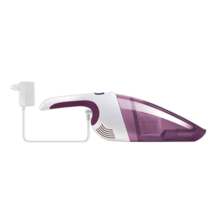 Aspirator de mana Rowenta Extenso Dry AC232001, Sistem ciclonic, filtru permanent, alb/Visiniu [2]