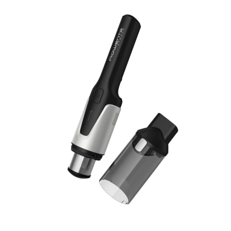 Aspirator de mana Rowenta X-Touch AC9736WO, autonomie 10 min, 2 accesorii, recipient 200ml, gri&alb [3]
