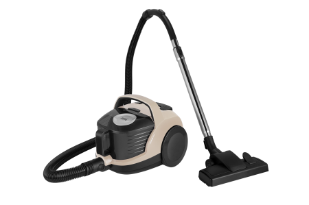 Aspiratoare - Aspirator fara sac Beko VCO32803AF, 800W, 3A, Eco-ciclonic, Dubla filtrare Hepa, perie Turbo, Crem