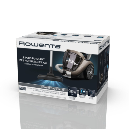 Aspirator fara sac Compact Power XXL RO4B30EA, 900 W, recipient pentru praf 2.5 L, 3 niveluri de filtrare, gri [8]