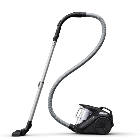 Aspirator fara sac Rowenta Compact Power Cyclonic RO3725EA, 750W, recipient praf 1.5L, 3 niveluri de filtrare, tub metalic telescopic, duza spatii inguste, duza tapiterie, negru [9]