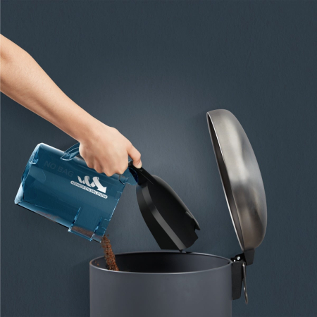 Aspirator fara sac Rowenta Compact Power RO3731, 750 W, 1.5 l, filtru de inalta eficienta, raza de operare 8.8 m, Negru/Albastru [3]