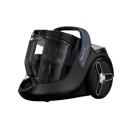 Aspirator fara sac ROWENTA Green Force Cyclonic Effitech® RO7C36EA, 500 W, recipient pentru praf 2.5 L, design eco, filtrare tip HEPA, negru & gri [5]