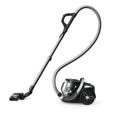 Aspirator fara sac ROWENTA Green Force Cyclonic Effitech®+ RO7C66EA, 500 W, recipient pentru praf 2.5 L, design eco, filtrare tip HEPA, negru & verde [7]