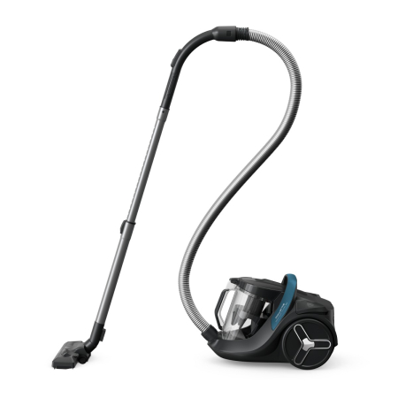 Aspirator fara sac ROWENTA Green Force Cyclonic Max RO7B11EA, 750 W, recipient de praf 2.5 L, filtrare tip HEPA, design eco, negru & albastru [9]