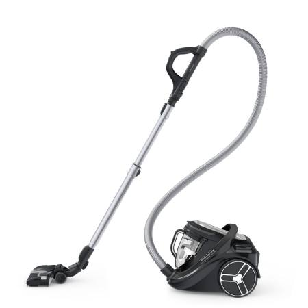 Aspirator fara sac Rowenta Silence Force Cyclonic Effitech® RO7935EA, 500 W, recipient pentru praf 2.5 L, 3 niveluri de filtrare, negru [10]