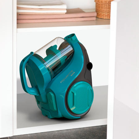 Aspirator fara sac Rowenta Swift Power Cyclonic RO2932EA, 750 W, 3 niveluri de filtrare, Tehnologie Effiwatts, suprafata de acoperire 7.2m negru [7]