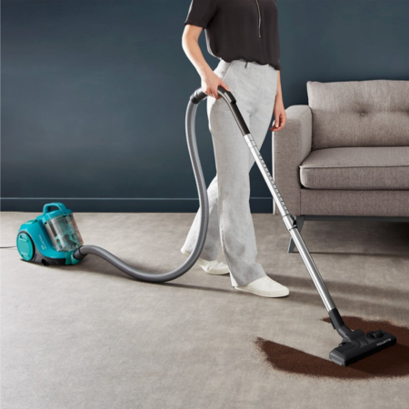 Aspirator fara sac Rowenta Swift Power Cyclonic RO2932EA, 750 W, 3 niveluri de filtrare, Tehnologie Effiwatts, suprafata de acoperire 7.2m negru [8]