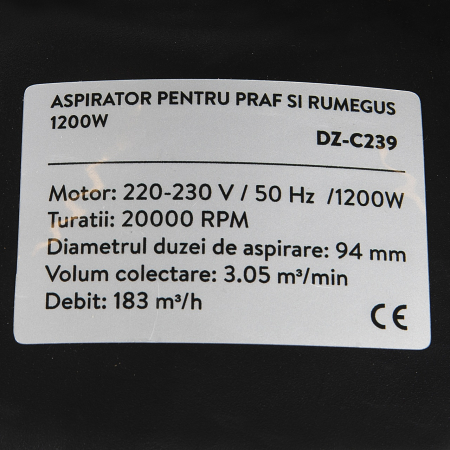 Aspirator pentru praf si rumegus 1100W [4]