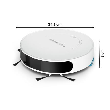 Aspirator robot Rowenta X-Plorer S130 AI RR9067WH,  8 cm grosime, cartografiere permanenta, Tehnologia Smart Exploration, autonomie 120 min, Alb [16]